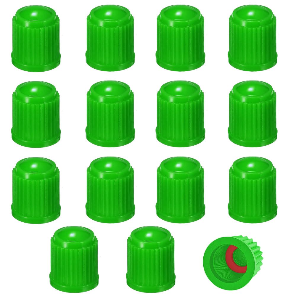 

Air Valve Caps 15 Pack Tire Valve Caps with O Rubber Rings for Car