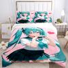 Heart Shape Gesture Print 3Pcs Bedding Setduvet Cover With 2 Bedropillowcase Home Birthday Gift