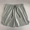 Men's Quick-Dry Woven Running Shorts - Solid Color Fitness & Casual American Five-Point Pants
