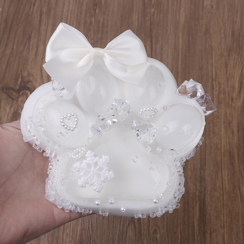 

New White Moonlight Giant Cat Paw Decompression Toys Cartoon Antistress Stress Relief Slow Rebound Toys For Kids Toys One Size