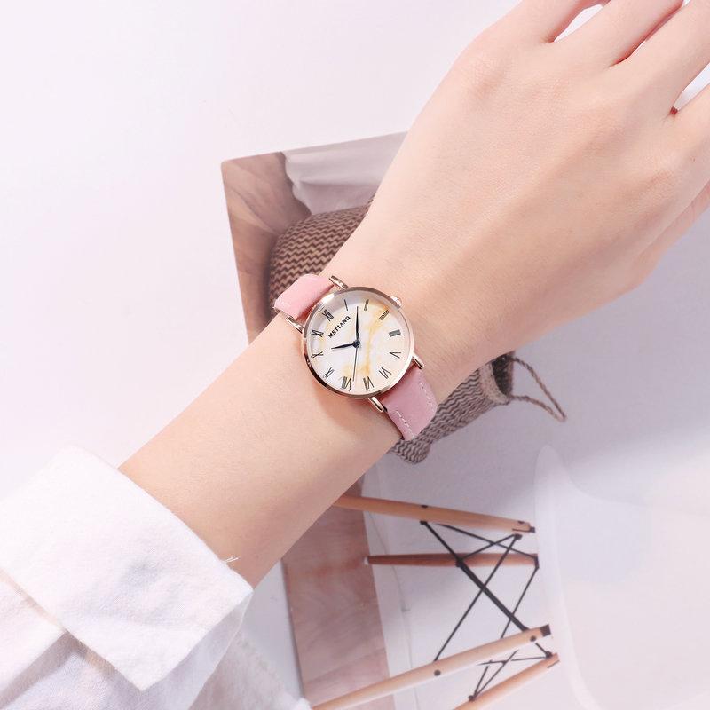 Retro Style Simple Temperament Women'S Watch Girlfriend Girl Student Casual Fashion Trend Versatile Quartz Watch