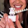 Interactive Clicker Toy 1/2Pcs Goat Keyboard Fidget with Sound, Rechargeable Sheep Finger Animal Push Button Toy, Decompression Keychain for