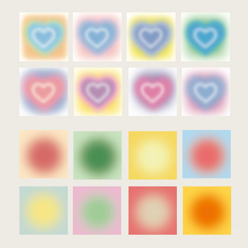 400 דפים/חבילה פנקס תזכורות בצבעי מעבר קיבולת גדולה פתקי הודעות קוואי דקורטיביים DIY יומן קישוט לסקרפבוקינג