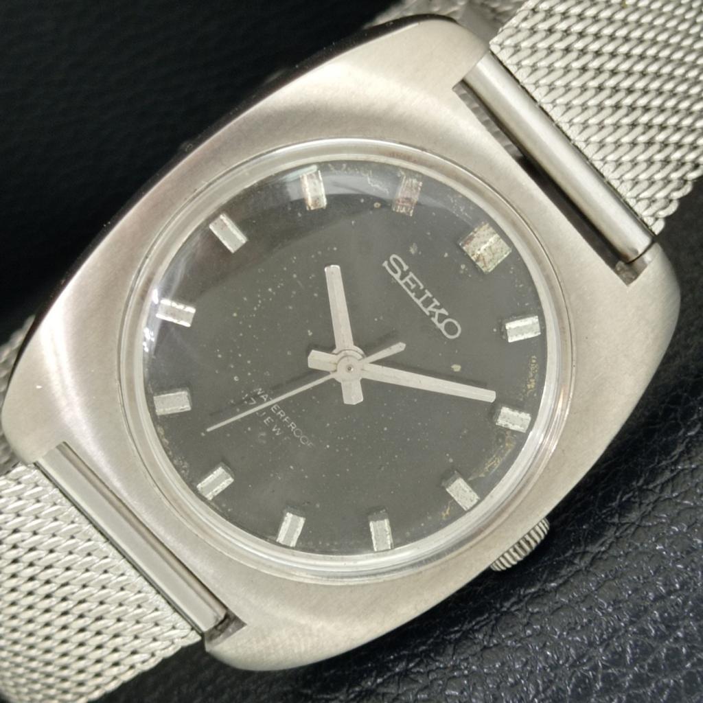 ВИНТАЖНЫЕ МЕХАНИЧЕСКИЕ ЧАСЫ SEIKO 66B JAPAN BOY ОРИГИНАЛЬНЫЙ ЦИФЕРБЛАТ a706407-1
