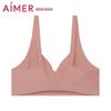 Aimer Seamless Wire-Free Full Cup Gathering Bra