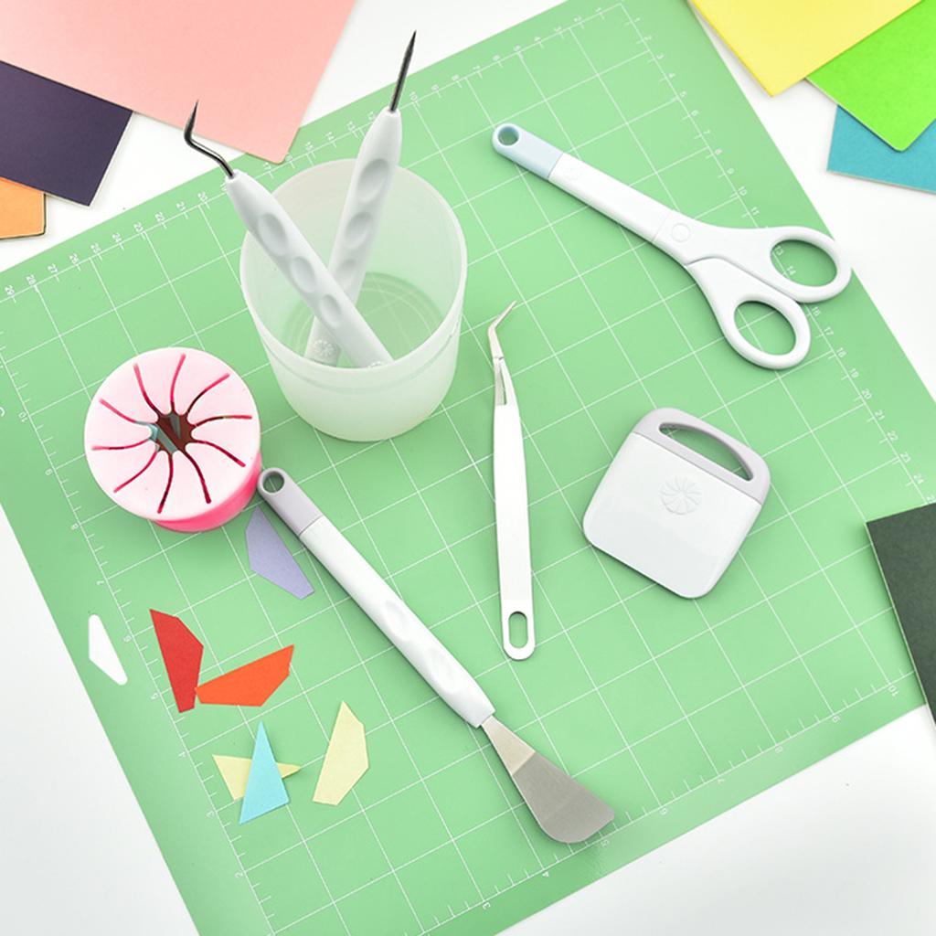 Vinyl Basic Craft Tool Set Weeding Tool With Weeder Scraper Spatula Tweezers Scissors Removal Tool