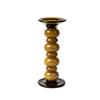 Glass Candlestick Geometric Pebbles Candle Holder Candelabros Decorativos Wedding Centerpieces Decoration