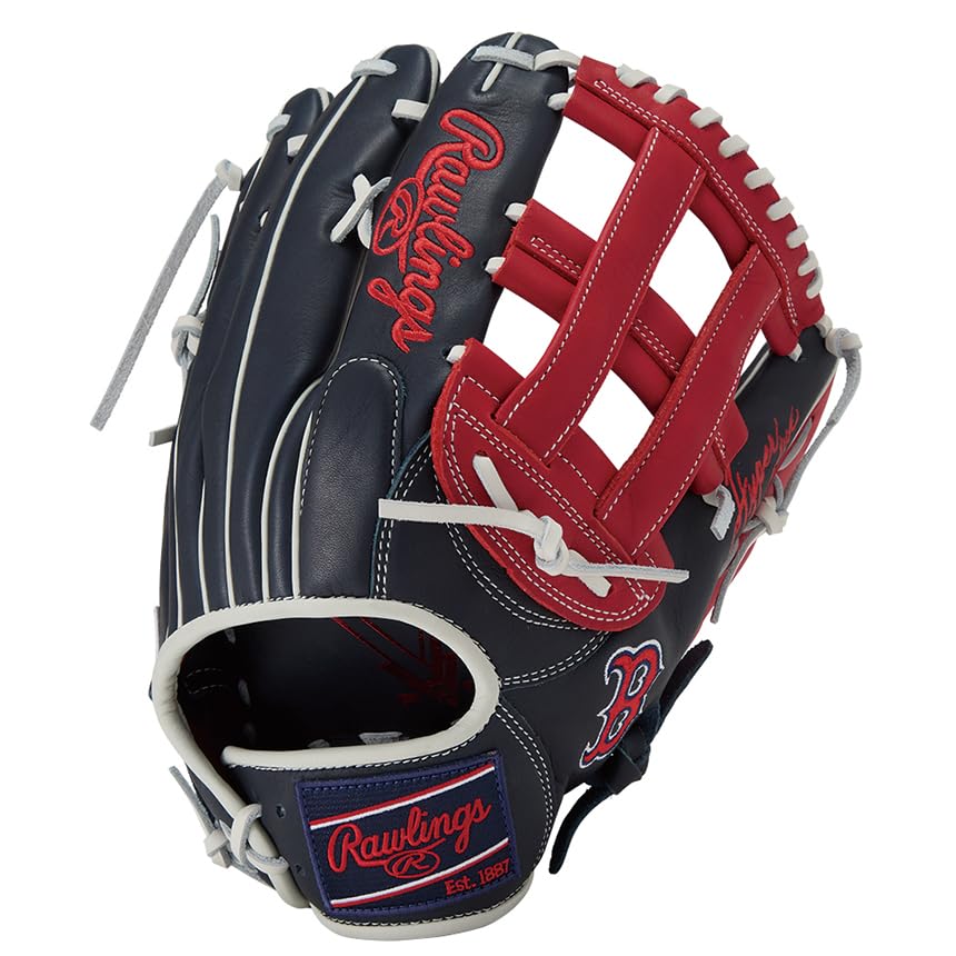 

Rawlings Baseball HYPER TECH MLB TEAM Red Throw Glove, Softball, GR5HTMY719, Outfielder s, Sox, 12.75 inches, Left-Handed