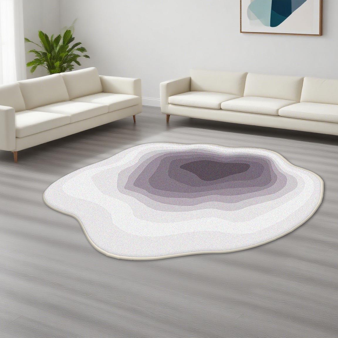 

Nordic Irregular Carpets Living Room Luxury Decoration Bedroom Non-slip Floor Mat Large Area Cloakroom Coffee Tables Lounge Rug 60x90cm