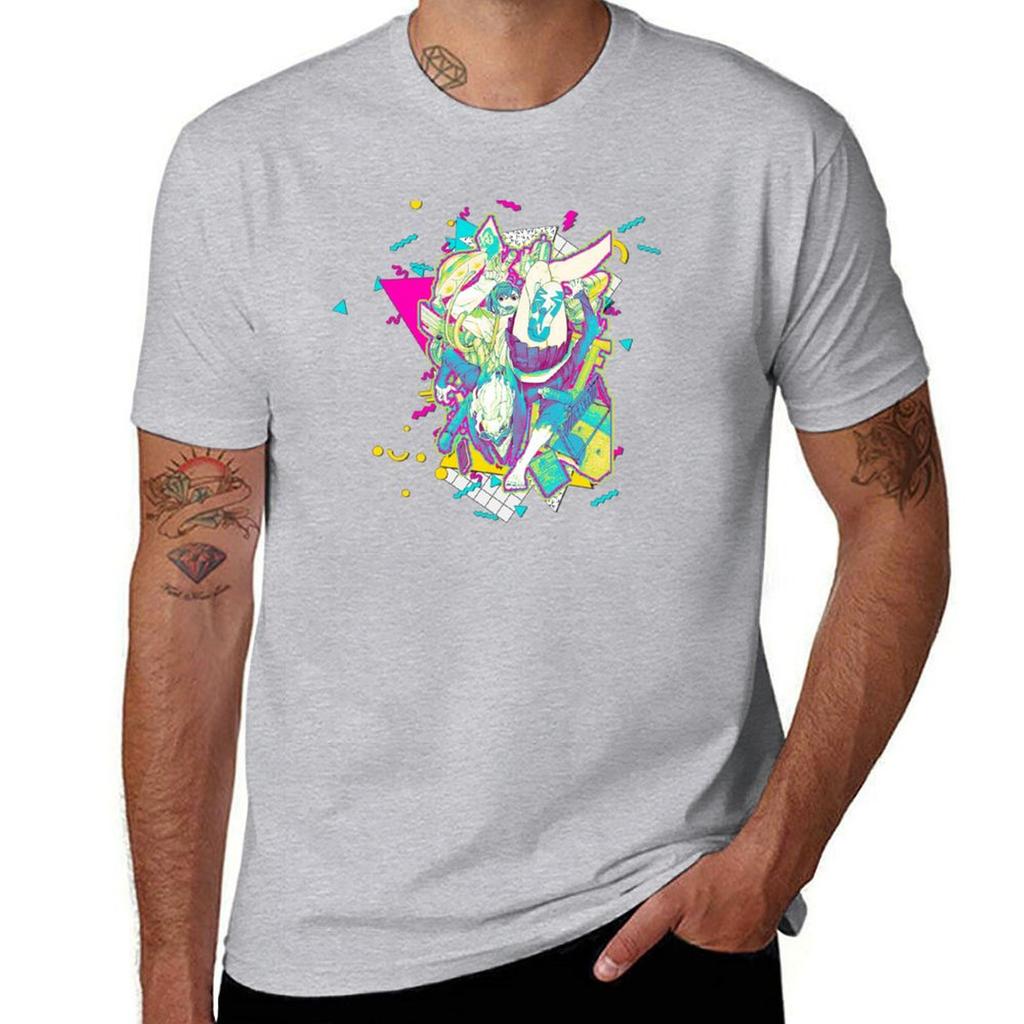 MomoOkarun  Dandadan 90s graphic design Tshirt aesthetic clothes blacks tops men clothings