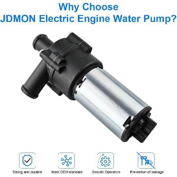 JDMON Auxiliary Engine Water Pump Replacement for Dodge Freightliner Sprinter 2500 3500, Mercedes-Benz 190E 260E 300CE 300TE 300D 300E C230 C280 G500
