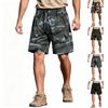 Herrenshorts lässig Camouflage Cargo Fitnessshorts Herren lockere Shorts für Herren mit mehreren Taschen Herren Trainingsshorts