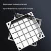 304 Stainless Steel Decorative Invisible Manhole Cover - Square/Round, Customizable for Rain, Sewage, and Sand Wells