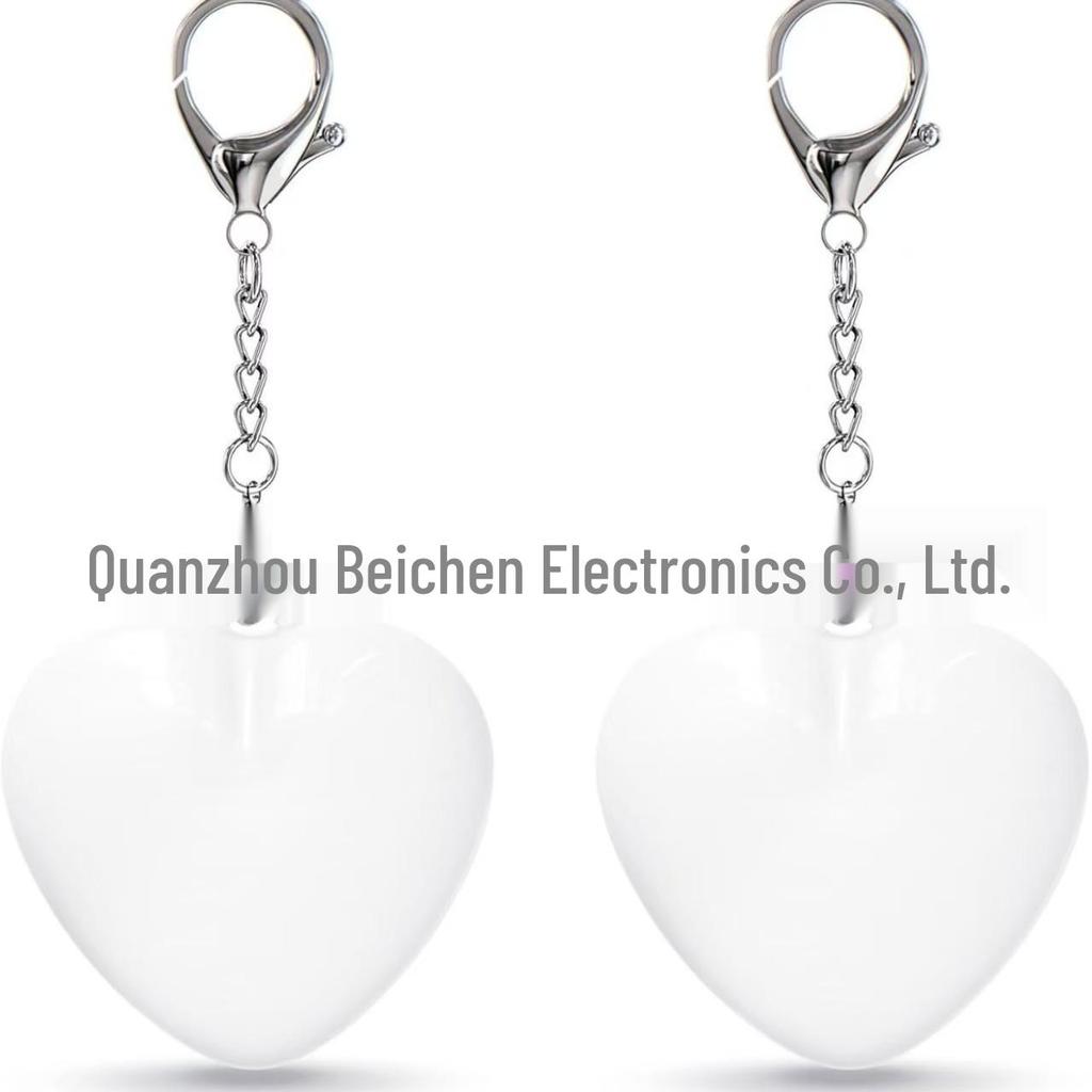 Heart-Shaped Keychain Night Light & Christmas Gift