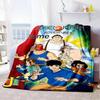 Jackie Chan Adventures Team Spirit Personalized Text Blanket Cozy Customizable Blanket Warmthful Decor Suitable for Living Room Office Chair Chair