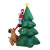 Inflatable Christmas Tree 1.8M Lighting High Speed Low Noise Fans Blow Up Christmas Tree Decoration