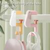 1 piece portable bag hook, foldable wallet bag hanger, handbag hook, student desk hook, office bag hook
