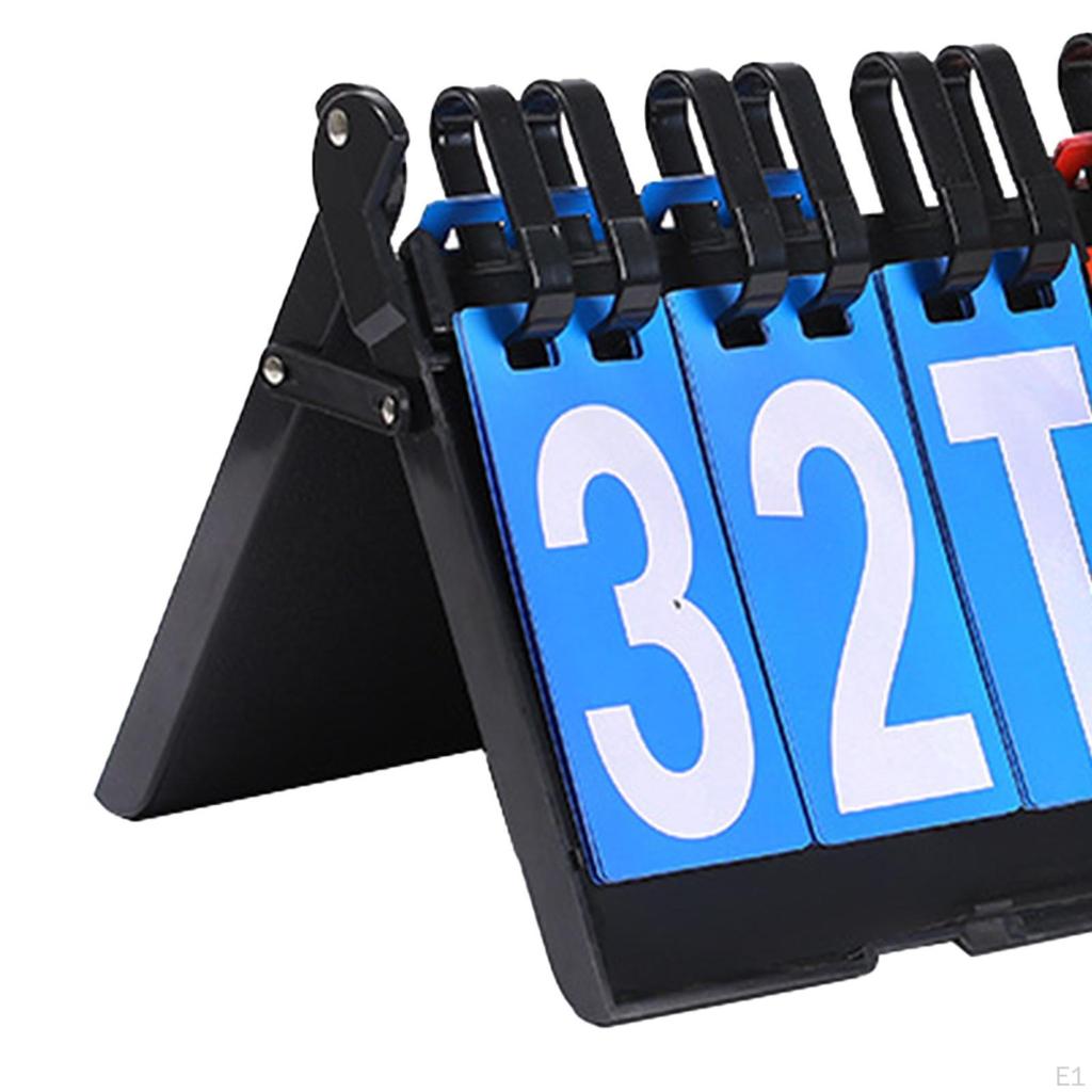 Scorekeeper Table Top Scoreboard Waterproof Portable Indoor Outdoor Flip