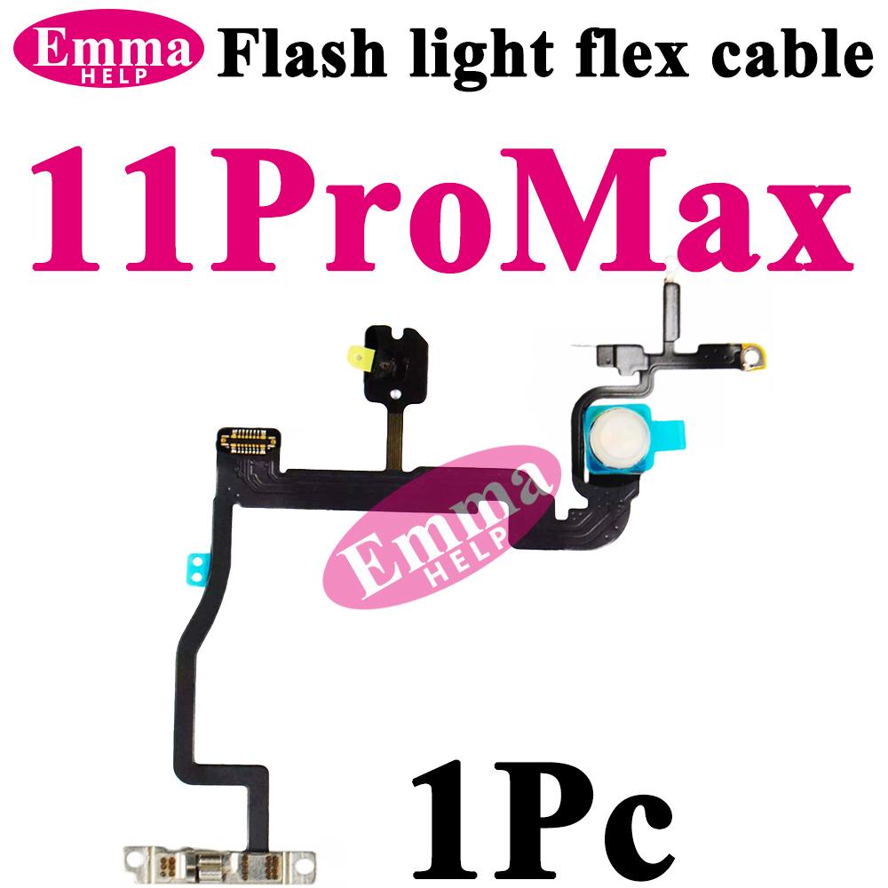 1pcs Distance Flash Flex Cable For iPhone 14 Pro Max 13 12 Mini 11 X XS Proximity LED Light Sensor Ambient Flashlight