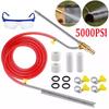 Quick Disconnect Pressure Washer Sandblasting Kit Wet Sand Blasters Kit  Removing Rust Graffiti
