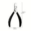 Professional Nail Clippers Thick Nail Inlay Trimmers Edge Cutters Nail Clippers Foot Trimmers Foot Dead Skin Clippers