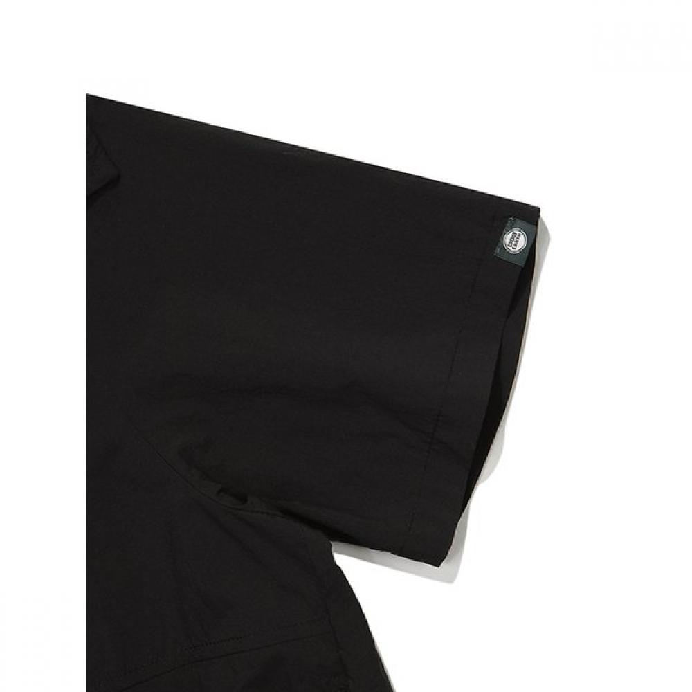BBC EARTH Women S Anorak Half Sleeve Sailor Collar  Black 