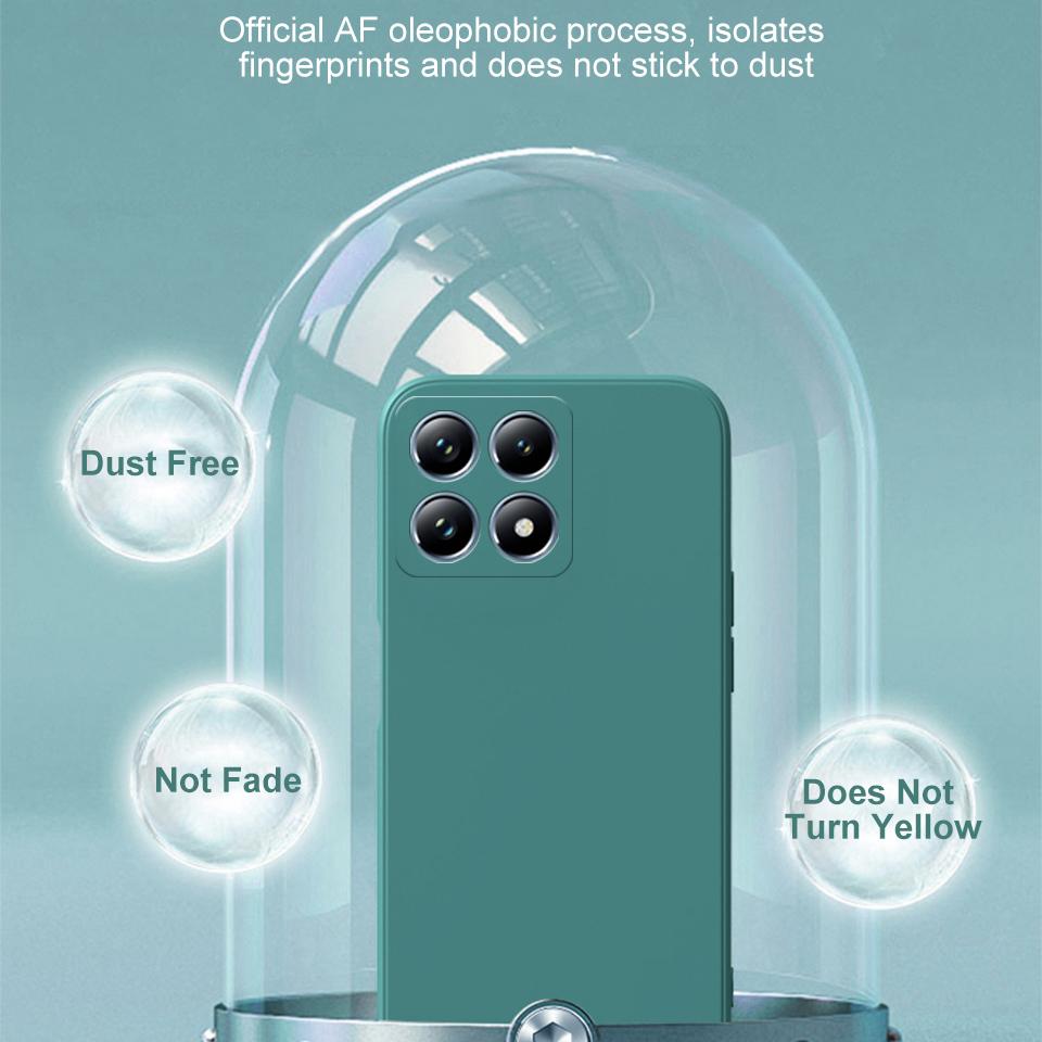 Liquid Silicone Phone Case For XiaoMi 14T 14 T Pro XiaoMi 14T Fashion Soft Cover Liquid Silicone Case Global Version
