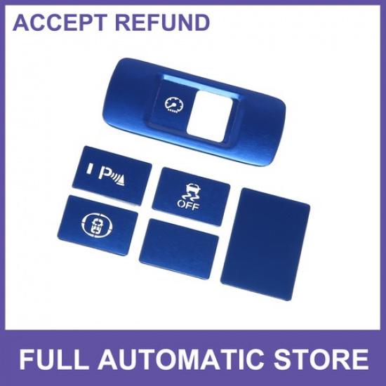 6 Pcs Steering Wheel Side Button Trim Cover  for Honda Civic 11th Gen