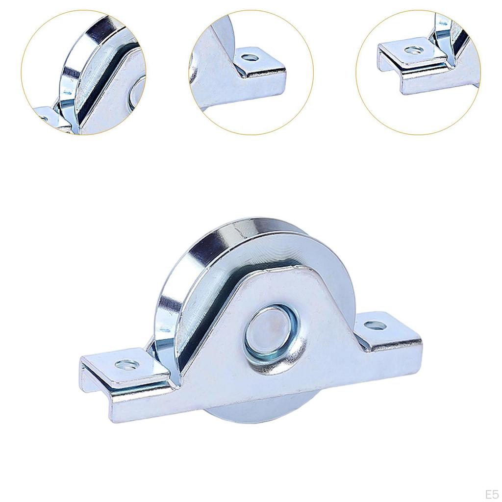 Easy To Install, Heavy Duty V-groove Sliding Door Wheels for Industrial Machinery,