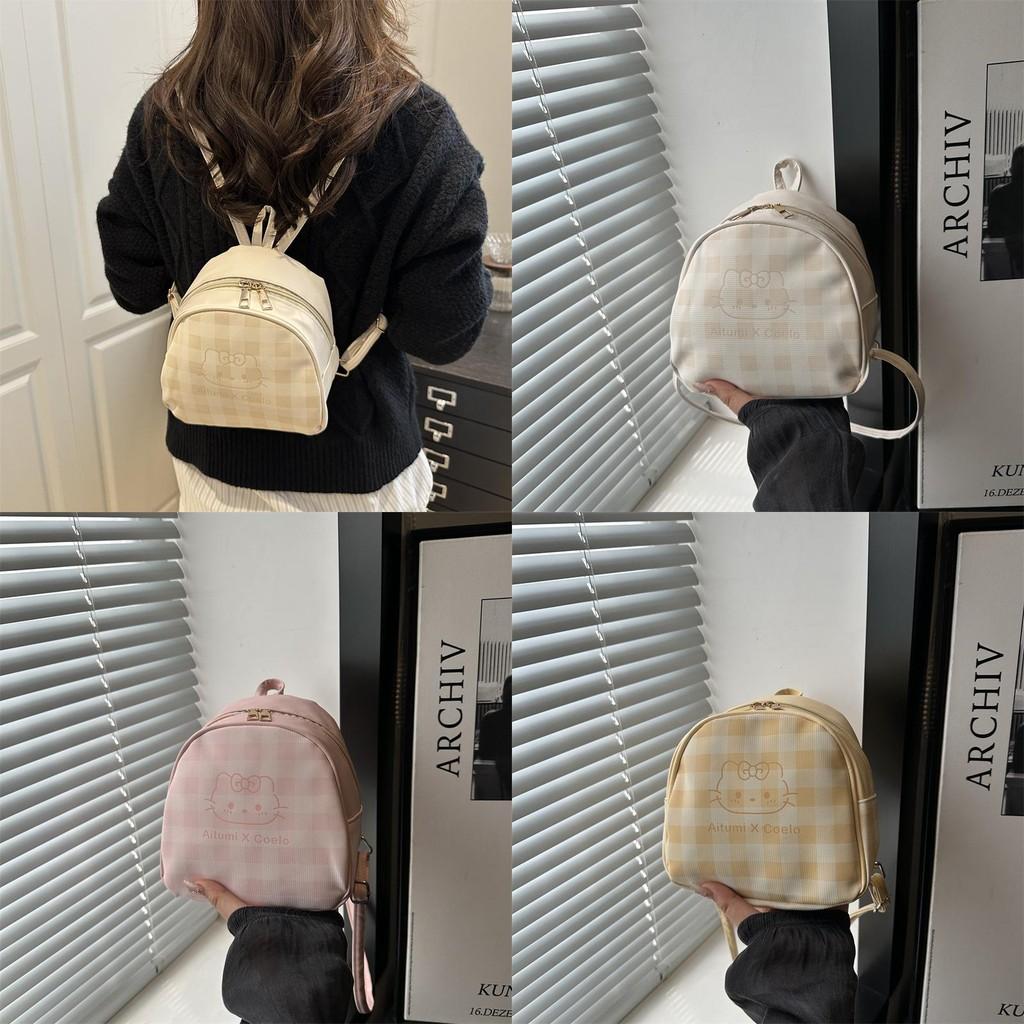 Single Checkered Pattern Shoulder Crossbody Bag Handbag Fashion