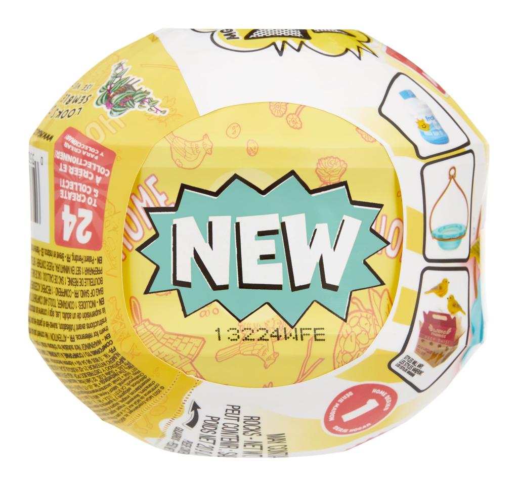 MGA's Miniverse Make It Mini Lifestyle Home Series 1 Collector Collectibles, Mystery Blind Package, DIY Crafts, Resin Play, Replica Items, Mini