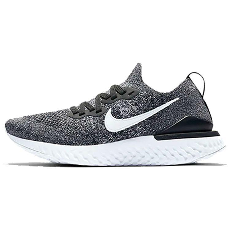 

Nike Epic React Flyknit 2 Черные женские кроссовки белые BQ8927-010