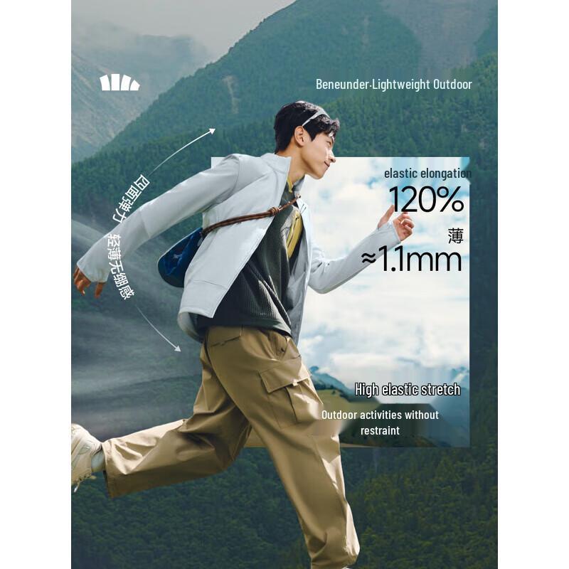 beneunder Men's PM132 Windproof Fleece Jacket