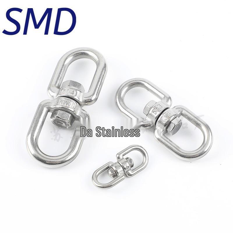 Stainless Steel Universal 8-Shaped Chain Link Swivel Connector M4~M28