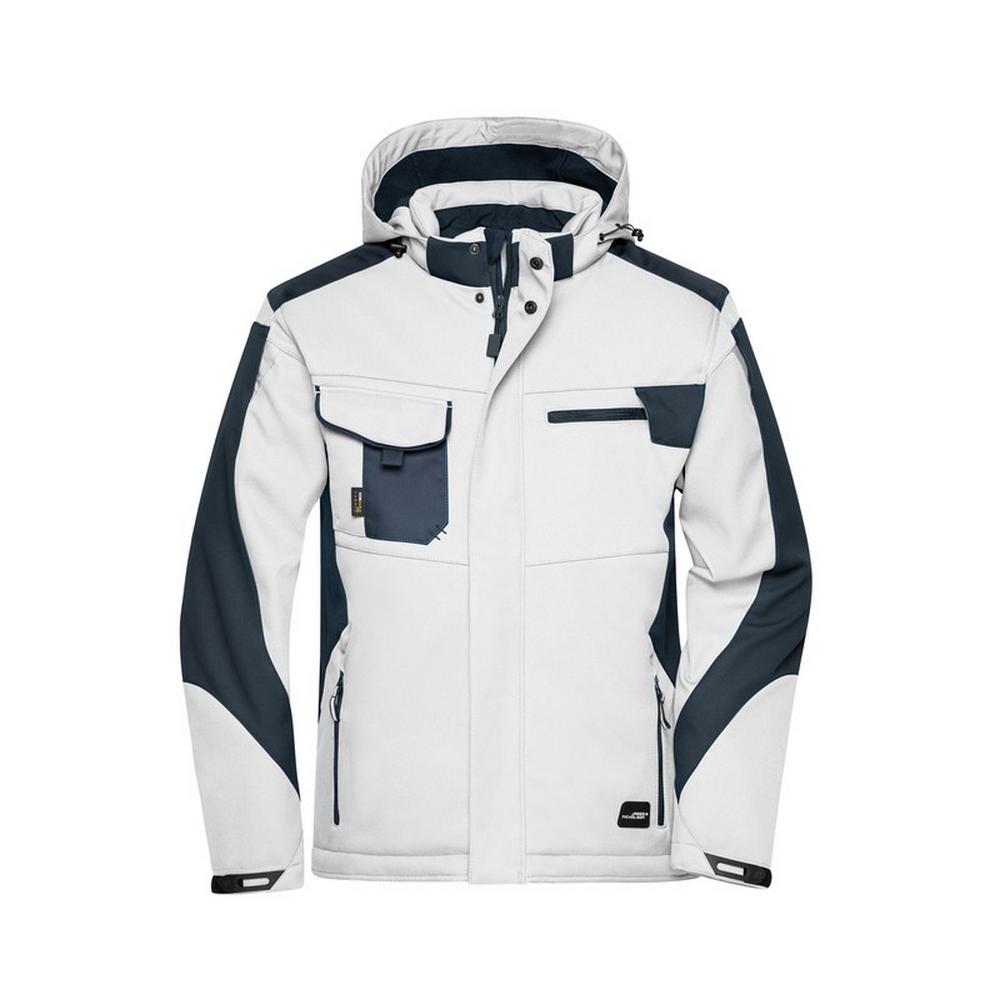 James and Nicholson Unisex Adult Craftsmen Strong Soft Shell Jacket