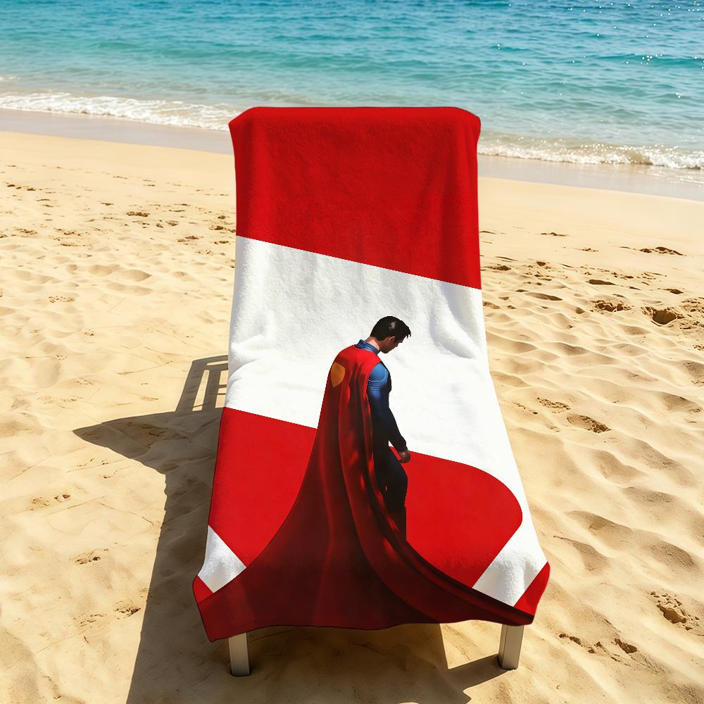 D-DC C-Comics Anime Towel For Outdoor Camping Beach Towel Super Absorbent Quick-Drying Summer Towel