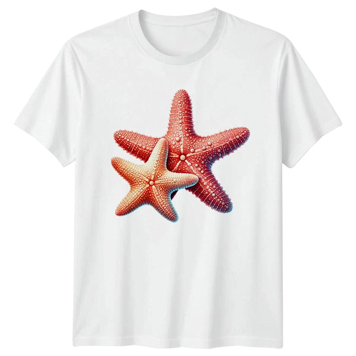 Starfish T-Shirt Ocean Marine Life Beach Wildlife Gift For Him And Her XXL