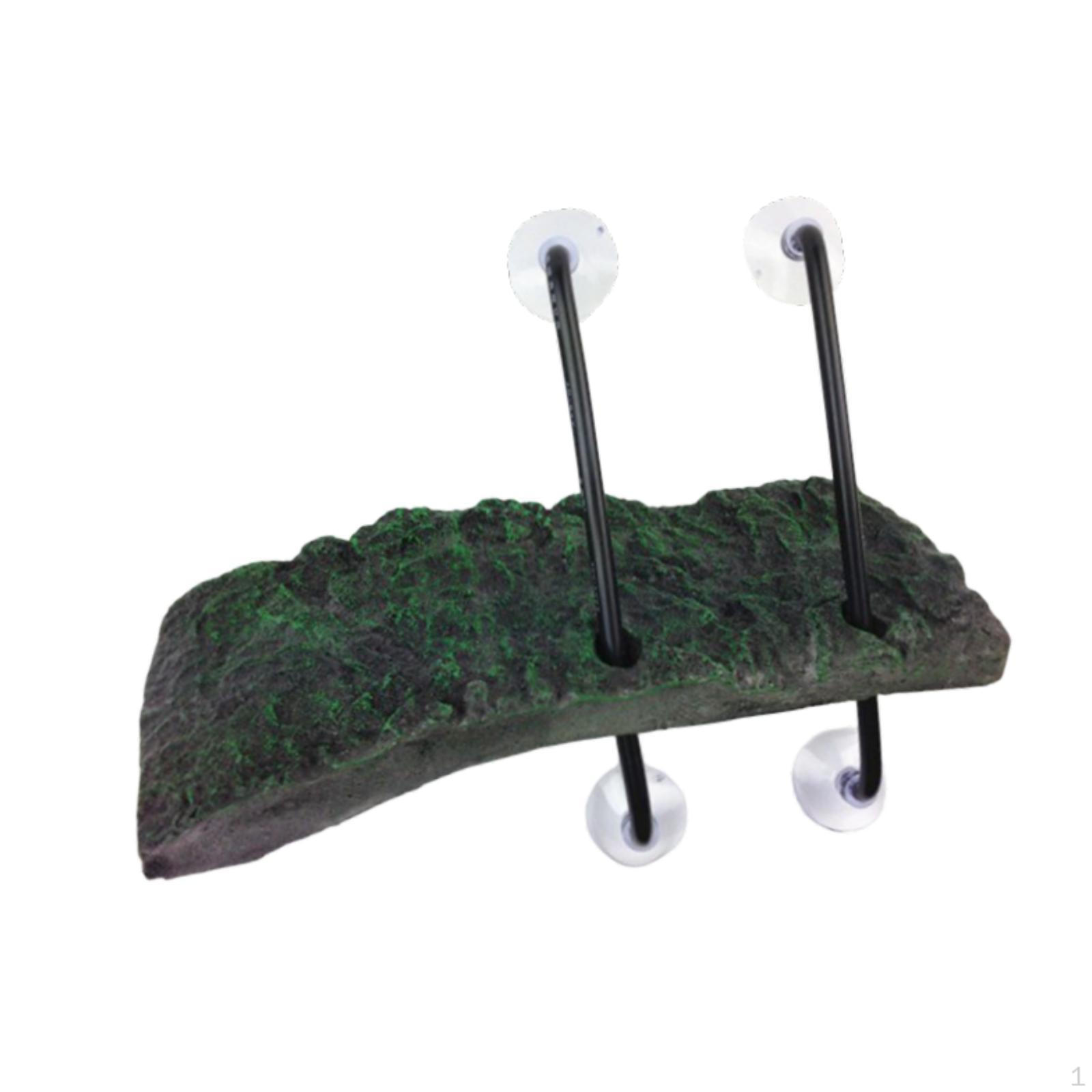 

Водная черепаха, греющаяся, лазающая, простая установка, док для рептилий, плавающая терраса для отдыха для гекконов 28cmx9cmx18cm