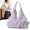 Casual Ruched Nylon Tote Bag for Women Large Women Underarm Bag with Side Pockets  for Daily, Travel, Shopping and Weekend Outings