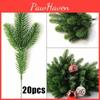 Lifelike Pine Branches Artificial Plants For Christmas Diy Party Decorations
