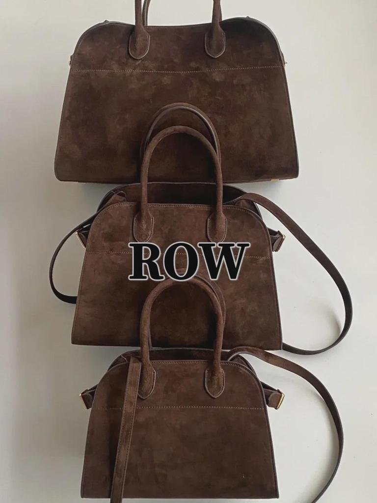 Сумка-тоут Margaux15 из матовой кожи T*ROW от Dong Jie в стиле минимализма — большая вместимость, сумка-трансформер цвета платины