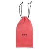 10 Pcs Soft Sunglasses Bag Drawstring Flocking Fabric Dust Proof Pouch Pocket Glasses Carry Bag Portable Eyewear Container