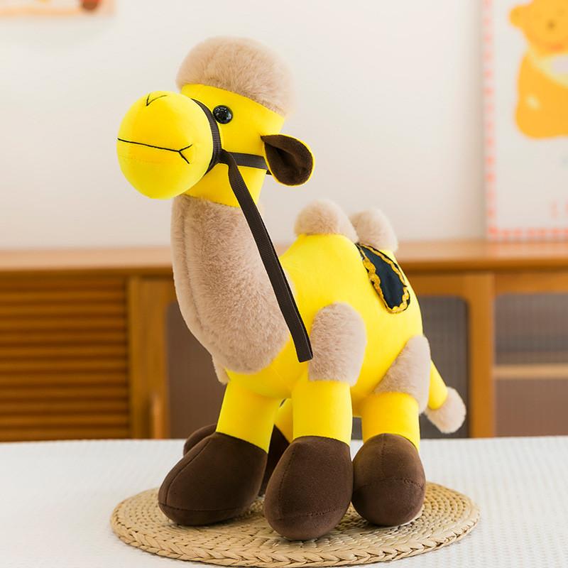 Camel Plush Realistic Toy Soft Stuffed Animal Doll Cute Home Decoration Gift