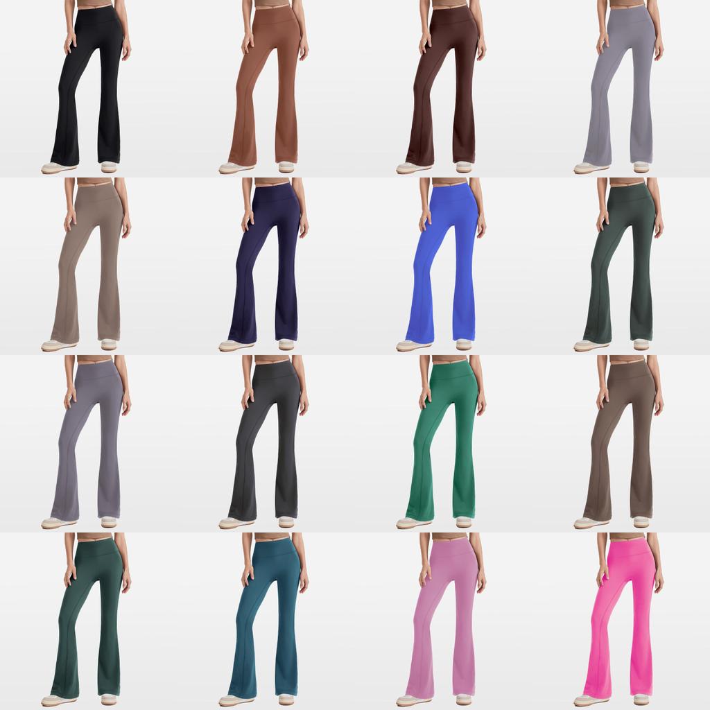 Leggings de Yoga Sensation Nue pour Femmes Taille Haute Hanches Pêche Amincissants Extensibles Pantalons de Fitness Pour l'Entraînement et la Salle de Sport