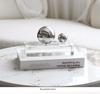 Metal Ball Minimalist Desktop Ornament - Designer Home Decor for Office and Model Rooms
