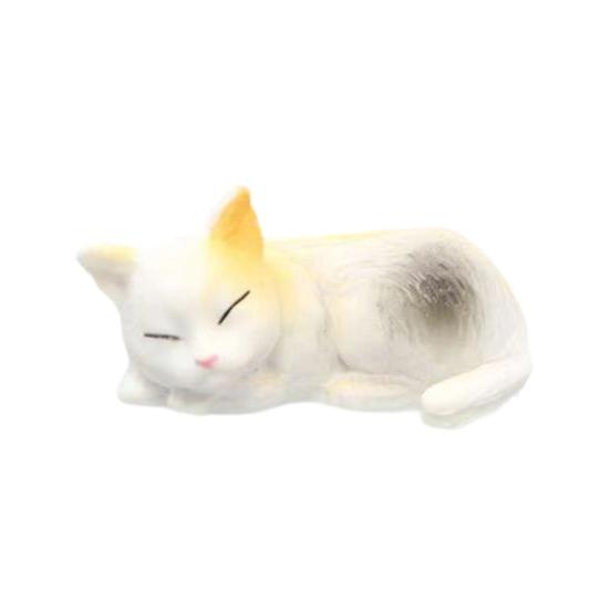 Car Ornament Lightweight Mini Cat Figurine Computer Monitor Office Desk Decoration Car Dashboard Accessories