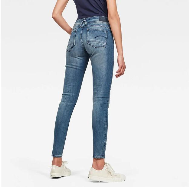 G-Star Lynn Mid Waist Skinny Jeans