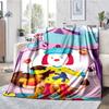 JoJo's Circus Theme Printed Blanket - Perfect for Couch, Bed, Travel & Outdoor Use | Machine Washable, Cozy & Durable.