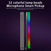 LED RGB Strip Light Music Sound Control Pickup Rhythm Ambient Lamp Atmosphere Night Lights For Bar Car Room TV Gaming Decoration