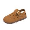 Children's 2025 Spring/Summer Crocs: Soft-Soled Sandals for Boys and Girls, Baby and Toddler Walking Shoes.